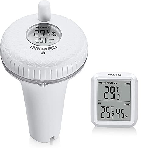 Inkbird IBS-P01R Funk Poolthermometer, Schwimmend Thermometer, Digital