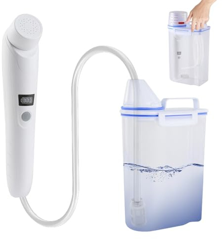 Portable Bidet, 2.5L Elektrisch Bidet, Reise Bidet Handbrause | für Toilette Outdoor, Camping Flasche Sprühflasche Hand Perinealflasche für Damen Kinder