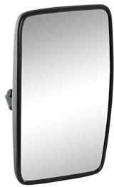 HELLA 8SB 004 288-001 Außenspiegel - Kunststoffgehäuse - schwarz - Breite: 157mm - Höhe: 244mm - beidseitig