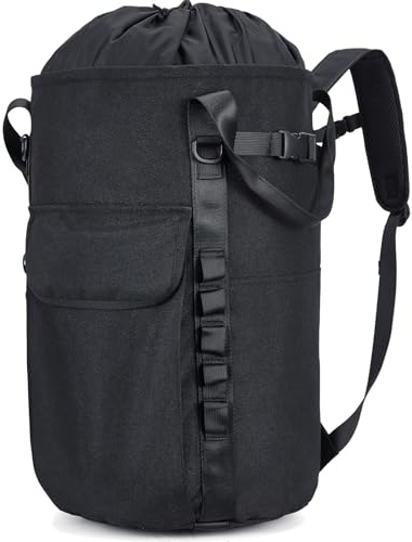 Arborist-Seiltasche, 35L Baumkletter-Seilsack, Baumpflege-Ausrüstungs-Eimer-Rucksack, Arborist-Baumklettern Ausrüstung mit Seitentaschen, Robuster Felskletter-Rucksack, Kletterausrüstung für Bäume