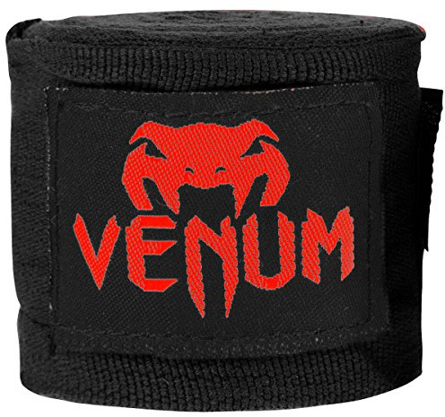 Venum Kontakt Boxbandagen - Schwarz-Rot - 4m