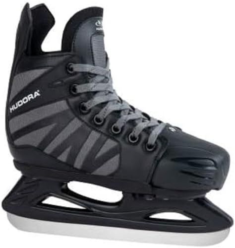 HUDORA Hockey Schlittschuh Power Play, Black, Gr. 28-31