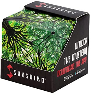 Shashibo Formwechsel-Box – Preisgekrönter, patentierter Zappelwürfel mit 36 Seltenerdmagneten – lässt Sich in über 100 Formen verwandeln (Elements)
