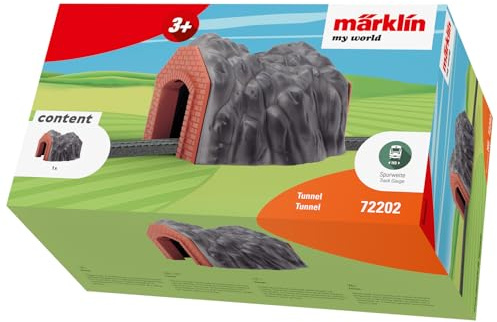 Märklin My World – 72202 - Eisenbahntunnel – Gebirgsoptik – Modellbahn Zubehör – Spur H0