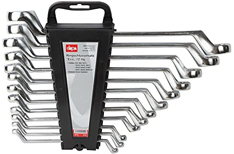 Dema Ringschlüsselsatz Eco 12 tlg. Doppelringschlüssel gekröpft