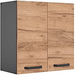 Vicco Hängeschrank R-Line, Goldkraft Eiche, 60 cm, zur freien Kombination innerhalb modularer Küchensysteme