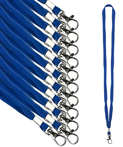 100Stk Nackenband Schlüsselband Kinder Schlüsselbänder Schlüsselband Lang Pantone Schlüsselbänder Neck Lanyard Strip Schlüsselbund Band Ausweishülle Namensschilder Schlüsselanhänger Band Umhängeband