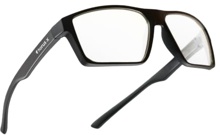 Horus X • Blaulichtfilter Brille Herren Damen | Blue Light Glasses | Gegen Ermüdung & Augenbelastung | Gaming Brille V3