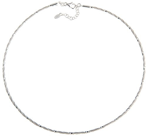Fashion Omega Halsreifen 2mm - Länge 40cm - echt 925 Silber