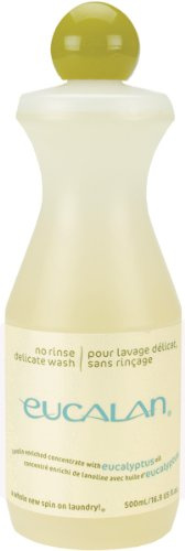 Eucalan 666884334275 pflegendes Feinwaschmittel, Eukalyptus, 500 ml für Handwäsche