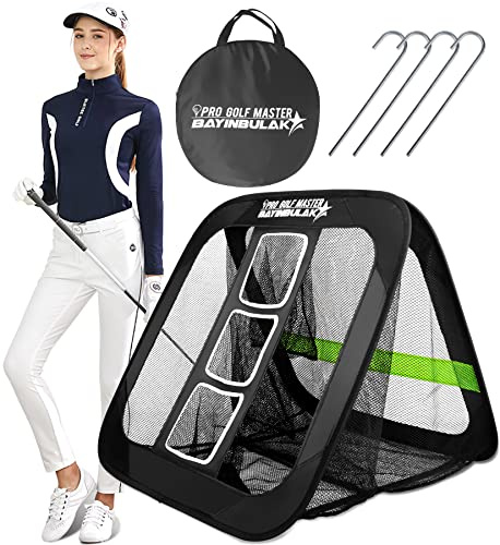 BAYINBULAK Golf Chipping Übungsnetz – Geschenk für Männer und Frauen – Hinterhof Driving Swing Golf Artifact