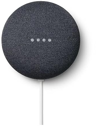 Google Nest Mini 2. Generation Kabelloser Bluetooth-Lautsprecher (Anthrazit)