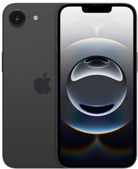 Apple iPhone 16e 128 GB: Entwickelt für Apple Intelligence, A18 Chip, Gigantische Batterielaufzeit, 48 MP Fusion Kamera, 6,1'' Super Retina XDR Display, Schwarz