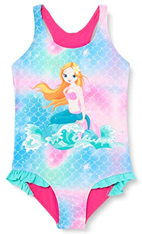 Playshoes Mädchen Uv-schutz Badeanzug Schwimmanzug Badebekleidung