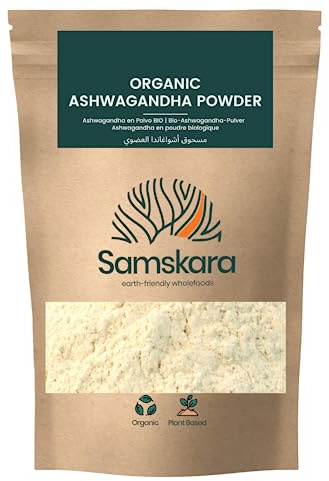 Ashwagandha Bio-Pulver Samskara Superfoods Bio-Ashwagandha-Pulver Bio (500gr)