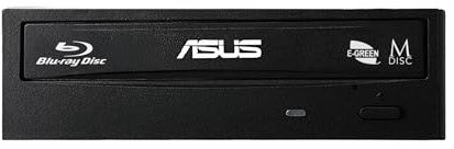Asus BW-16D1HT Retail Silent interner Blu-Ray Brenner (16x BD-R (SL), 12x BD-R (DL), 16x DVD±R, Retail, BDXL, Sata) schwarz