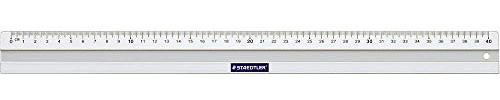 STAEDTLER Aluminium Lineal Mars, 40cm Länge, bruchfest, ruschfest, 563 40