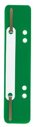 Elba Heftstreifen aus Kunststoff, 150x35mm, grün, 25 Stück