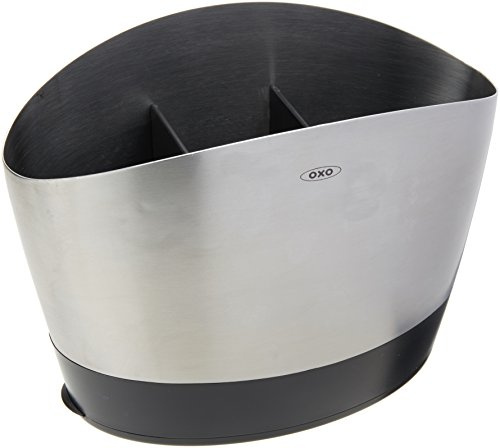 OXO Good Grips Küchenutensilienhalter aus gebürstetem Edelstahl
