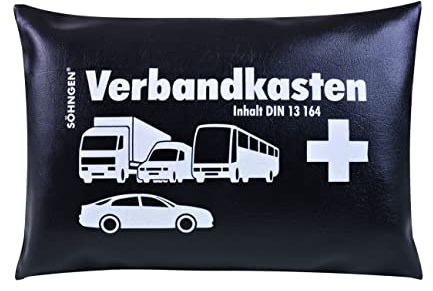 Söhngen Erste-Hilfe Koffer kleine GROSSE Hilfe Kindergarten QUICK, Erste Hilfe Set für Kinder bis 6 Jahre (Verbandsmaterial in Kindergröße) 0350115
