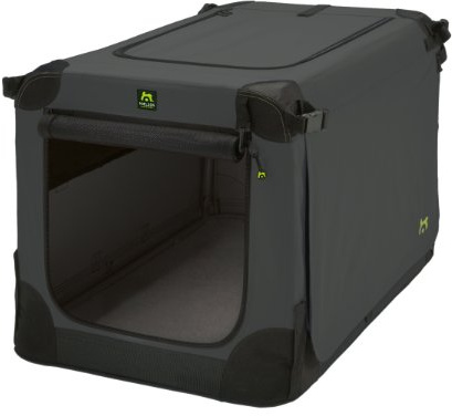 Maelson Soft Kennel faltbare Hundebox -anthrazit - XXL 120 - (120 x 77 x 86 cm)