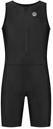 Rogelli Florida Triathlonanzug Kinder - Tri Anzug - Schwarz, 152-164