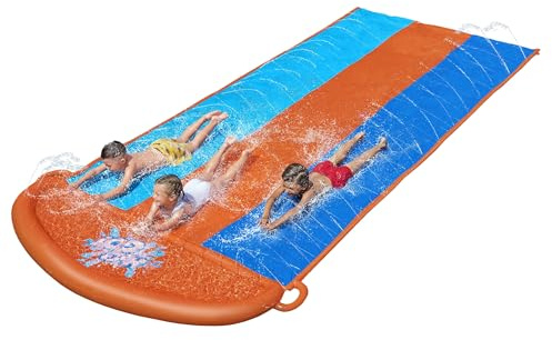 Bestway H2OGO! 3er-Wasserrutsche Triple 488 x 207 cm, 52329