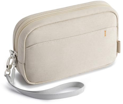 Inateck Kabeltasche Elektronik Organizer, Spritzwasserfester Reise Zubehör Tasche, Kompatibel mit Maus, USB Stick