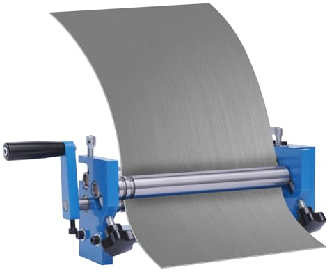 3-Walzen Rundbiegemaschine Walzenbiegegerät manuell Rohrbiegemaschine Blechbiegemaschine Biegedurchmesser: 30 mm