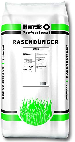 HACK PROFI Rasendünger Speed 25 kg Turbodünger Schnellwirkung Startdünger