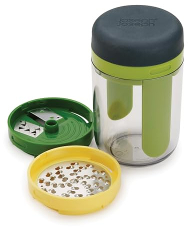 Joseph Joseph Spiro Hand Held Gemüseschneider Spiralizer, Spaghetti Zoodle Zucchini Nudel Lebensmittel Maker Spiraliser- Grün