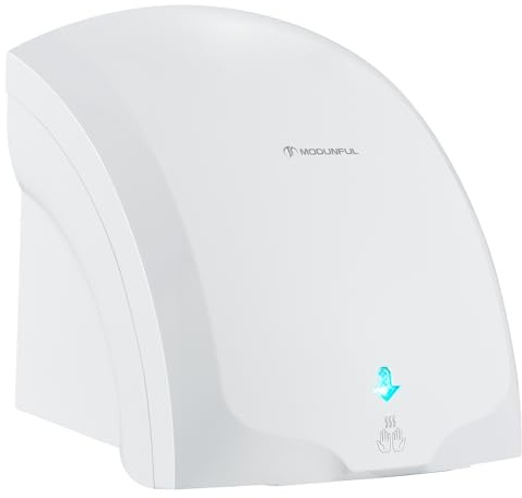 Modunful Automatischer Handtrockner Infrarotsensor Handtrockner für Badezimmer zu Hause, Extra Leise