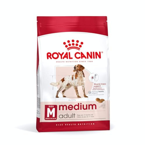 Royal Canin Dog SHN Medium Adult - Vollwertiges Hundefutter - Für mittelgroße erwachsene Hunde (zwischen 11 und 25 kg) (15 kg)