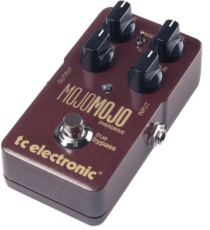 TC Electronic MOJOMOJO OVERDRIVE Außergewöhnliches Overdrive-Pedal mit zusätzlichem Headroom, präziser Steuerung und einem Voicing-Schalter