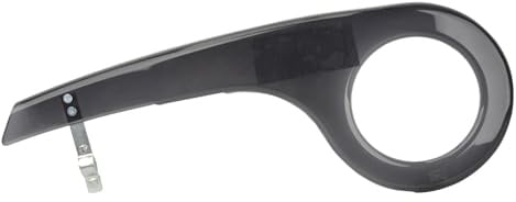FISCHER Fahrrad Kettenschutz,1-fach Kettenblatt vorne, 33-38 Zähne, 26-28˝, schwarz