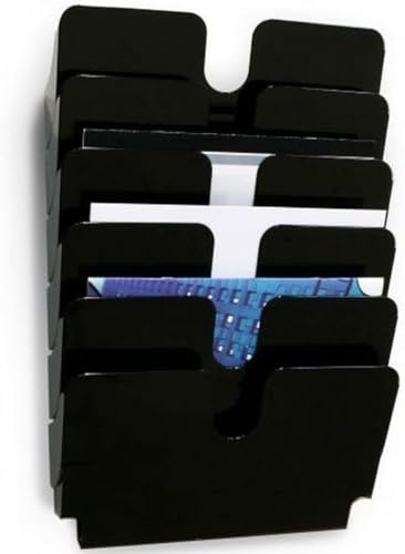 Durable Prospektspenderset (Flexiplus 6 Querformat, A4) 1 Set, schwarz, 1700014061
