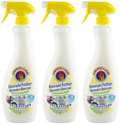 3x Chante Clair - Universaler Fettlöser Zitronenduft 750ml
