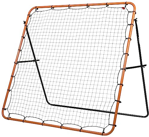 Stiga Uni Kicker 150 Fußball Rebounder, Orange/Schwarz, 150 x 150 cm