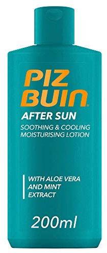 Piz Buin After Sun Soothing & Cooling Moisturising Lotion, hautberuhigend, kühlend und Feuchtigkeitsspendent, hilft Bräune zu erhalten