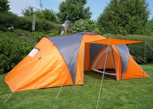 Mendler 6-Mann Campingzelt Loksa | Zelt, Kuppelzelt, Igluzelt, Festival-Zelt, 6 Personen
