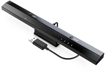 MAYFLASH W010 Drahtloser Sensor Dolphinbar für PC USB Adapter für Wii Fernbedienung, zur Verwendung mit Windows