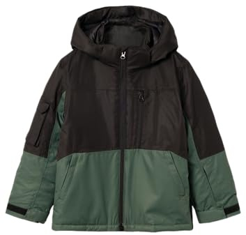 Name IT Jungen NKMSLOPE10 SKI Jacket Block FO Schneejacke, Climbing Ivy, 152
