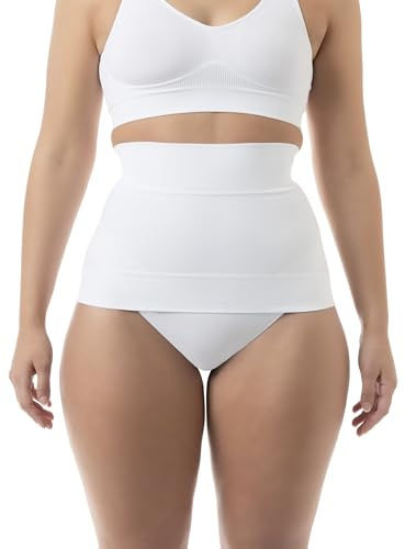 FarmaCell Shapewear Bauchweggürtel Damen, Figurformende Unterwäsche, Made in Italy, 605
