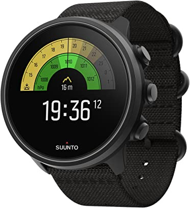 SUUNTO 9 Baro GPS-Sportuhr mit langer Batterielaufzeit und Herzfrequenzmessung am Handgelenk