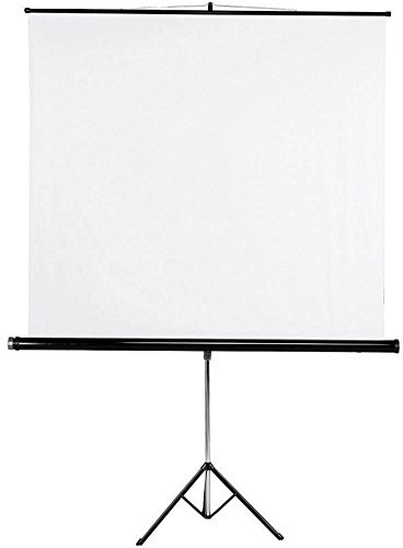Hama Stativ-Projektionswand 125, Weiß, 00018790, 125 x 125 cm