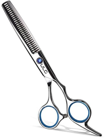 ULG Effilierschere Friseur Profi Haarschere Friseurschere für Friseure, Salon- und Heimgebrauch, japanischer Edelstahl, 6,5 Zoll