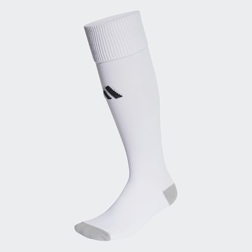 adidas Unisex Kinder Milano 23 Socks, White / Black, 7-8 Years
