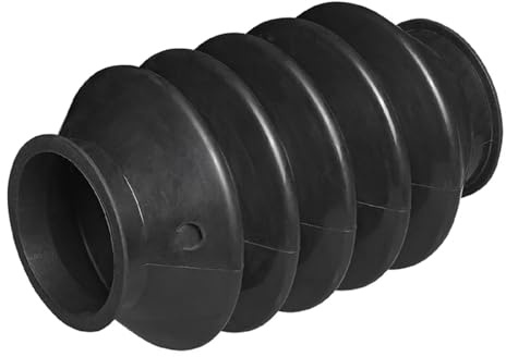 ProPlus Faltenbalg Gummi Ø50 mm 60/70mm L=165 für Anhänger – Flexibler Gummischutz und Schutzmanschette, ideal zum Staub-, Schmutz- und Feuchtigkeitsschutz