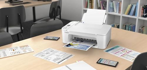 Canon PIXMA TS3751i: Drahtloser Farbtintenstrahldrucker für A4 – drucken, kopieren, scannen. Kompatibel mit dem PIXMA Print Plan und ideal für Zuhause, bequem vom Smartphone aus drucken