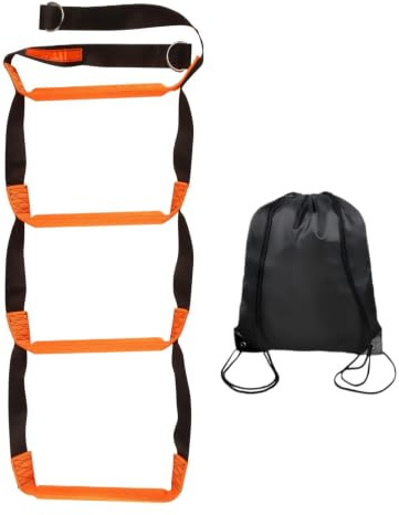 Zahoken Boots Strickleiter, 272 Kg Klappbare 4 Stufen Leiter Für Angelboot Mit Tragkraft, Mit Aufbewahrungstasche Für Wassersport Wie Kajak, Kanu Und Schwimmen